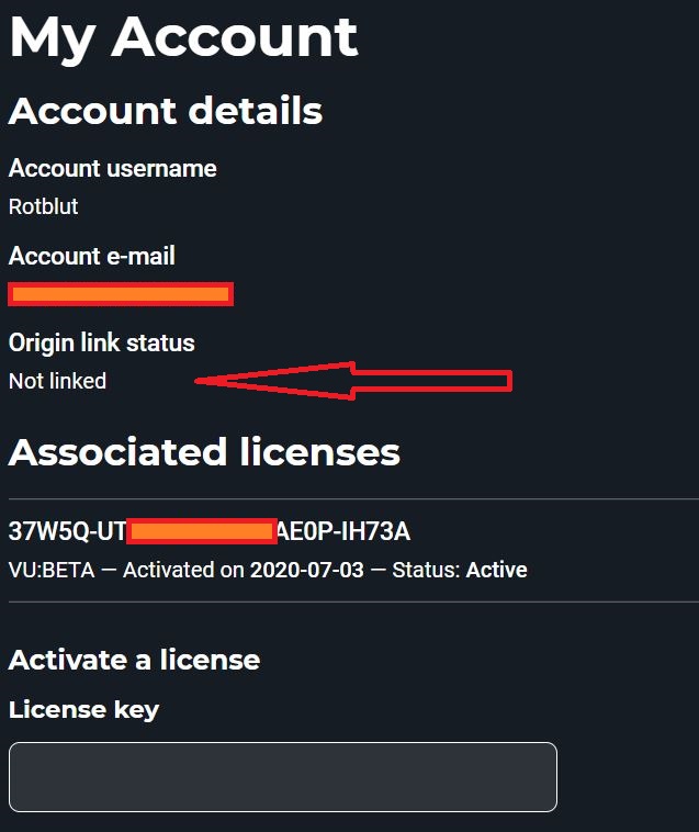 Origin Account – Origin